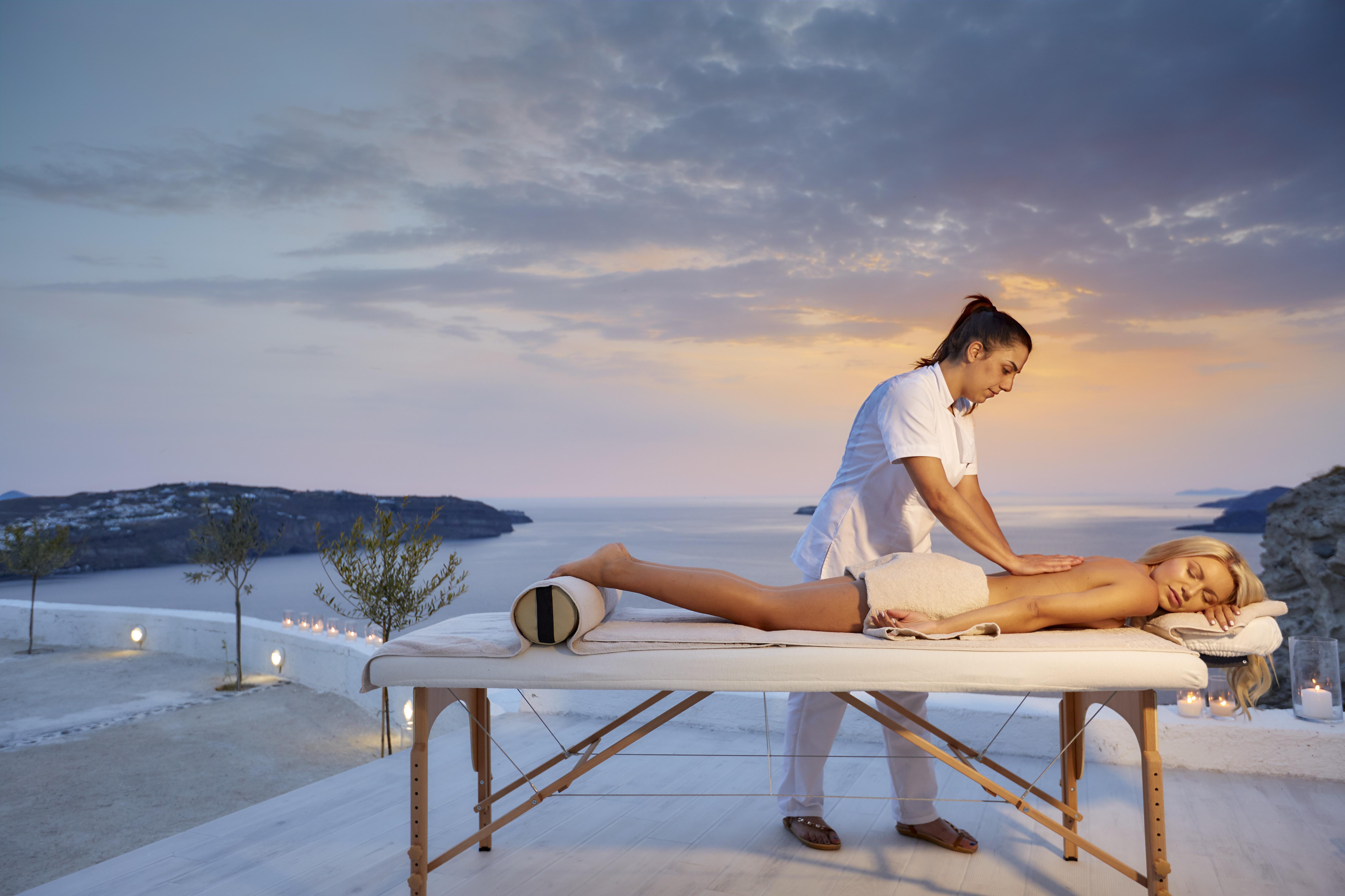 Thermes Luxury Villas And Spa (Adults Only) Megalochori  Luaran gambar