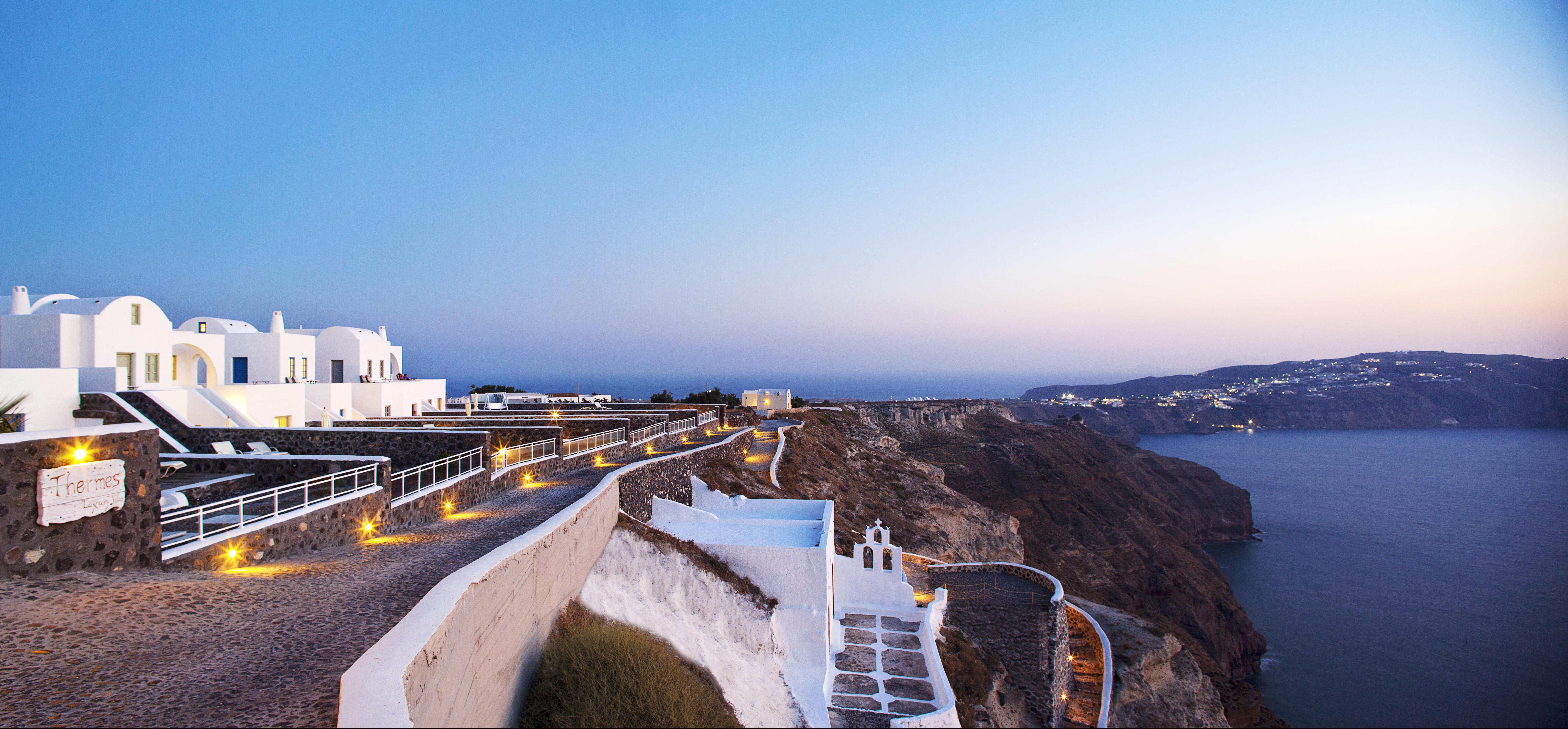 Thermes Luxury Villas And Spa (Adults Only) Megalochori  Luaran gambar