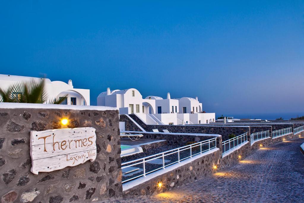 Thermes Luxury Villas And Spa (Adults Only) Megalochori  Luaran gambar